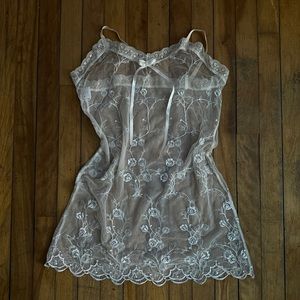 Vintage Italian Unique Fairy Dress or Long Shirt (Slip)